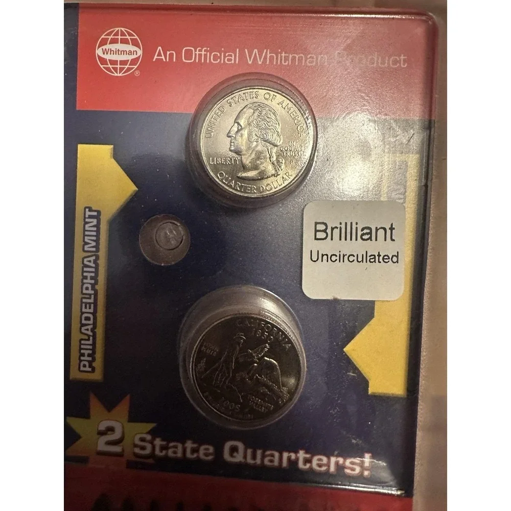 Whitman Coin Collectors' Super Set w/‎ 2 State Quarters, Deluxe Edition NEW